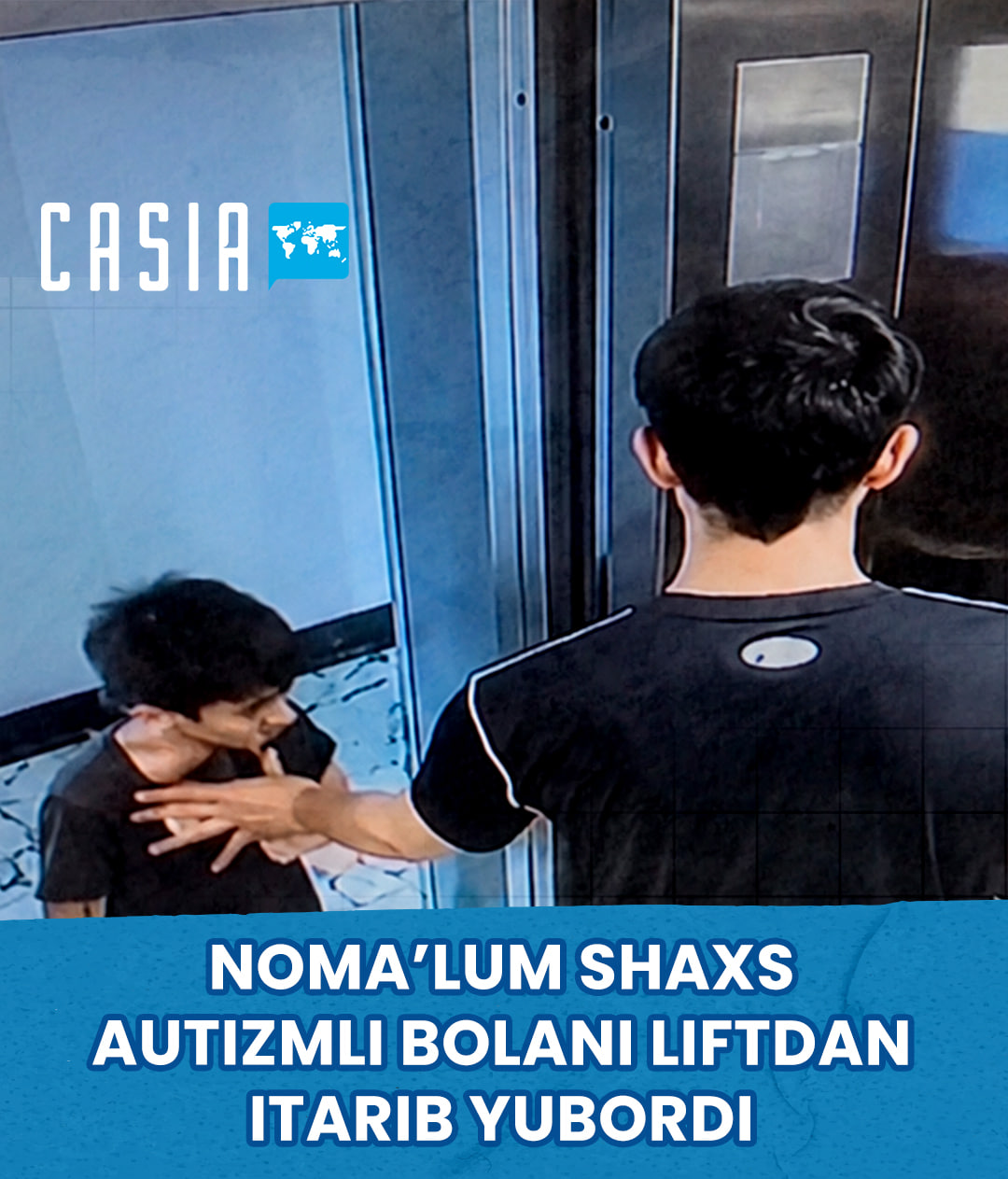 In Azerbaijan, Man Pushed Autistic Child Out of Elevator: Boy Stopped Speaking