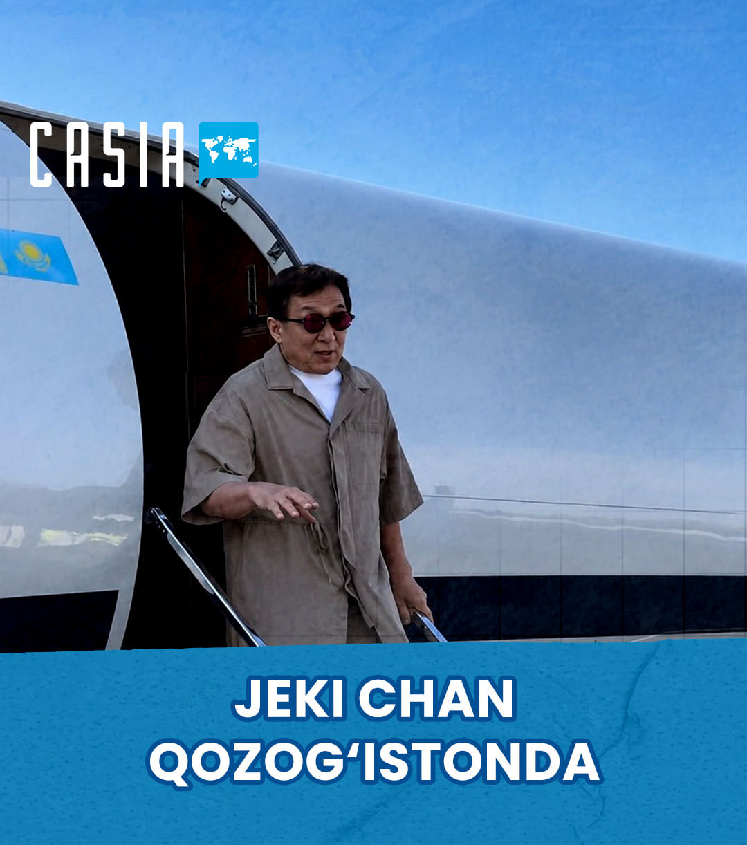 Jackie Chan Visits Kazakhstan