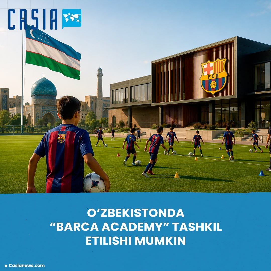 Official Barcelona Football Academy May Open in Uzbekistan
