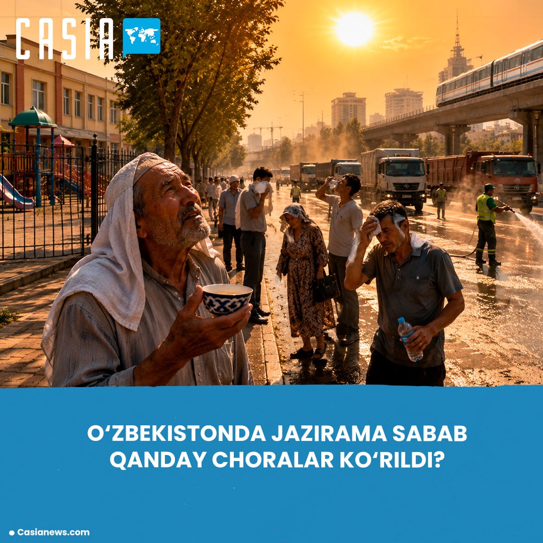 Uzbekistan Introduces Restrictions Due to Heatwave