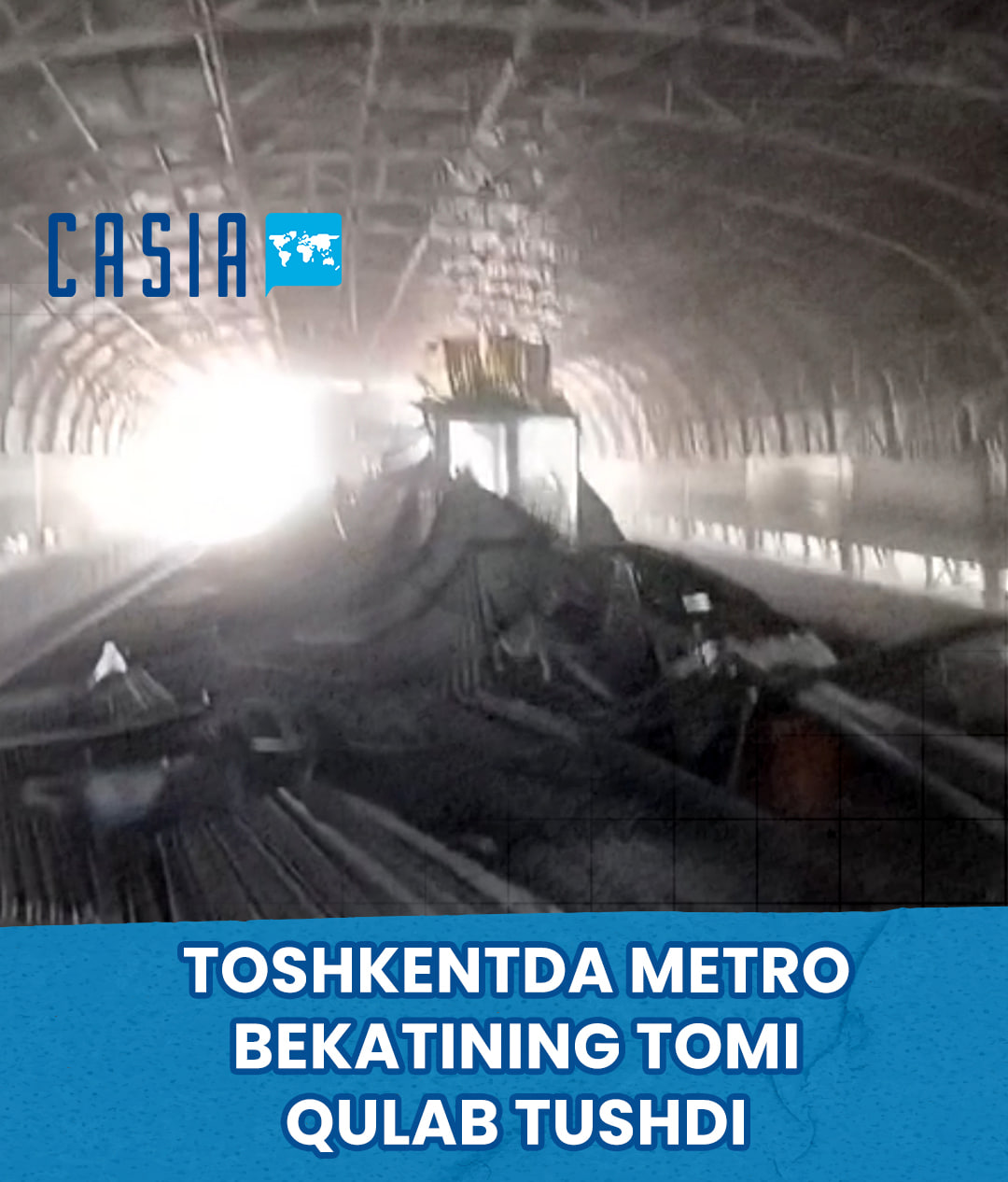 Roof Collapse at Turon Metro Station 