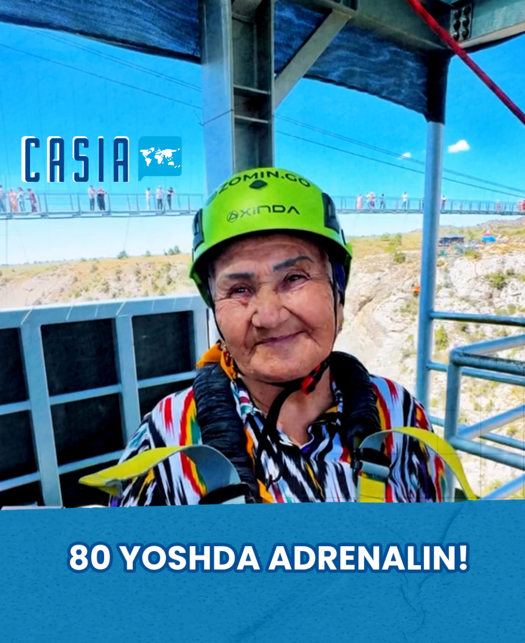Adrenaline at 80! 😳