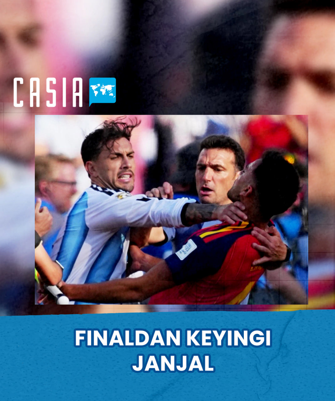 A fight broke out on the pitch after the 2026 FIFA World Cup final