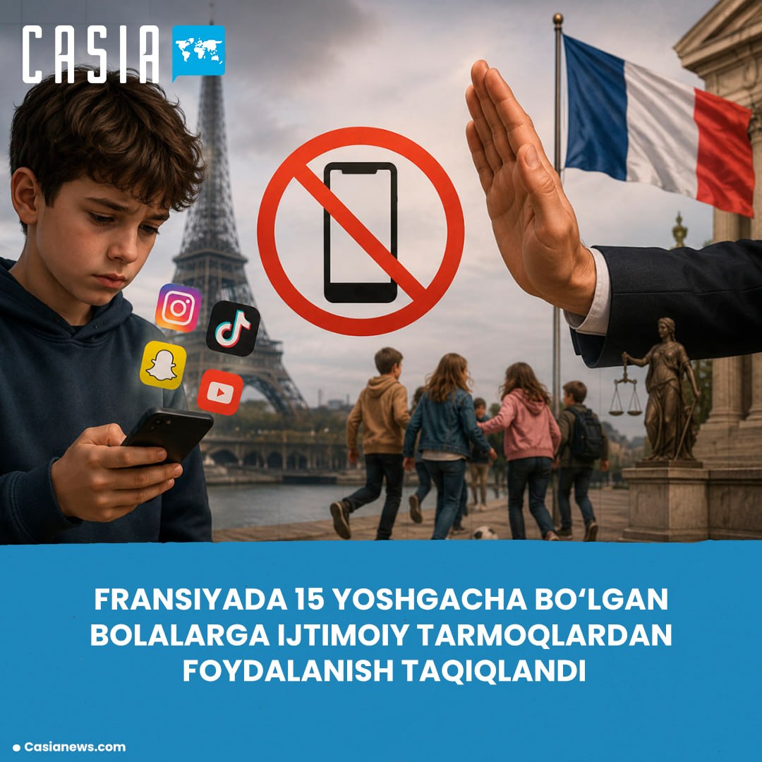 France bans children under 15 from using social media