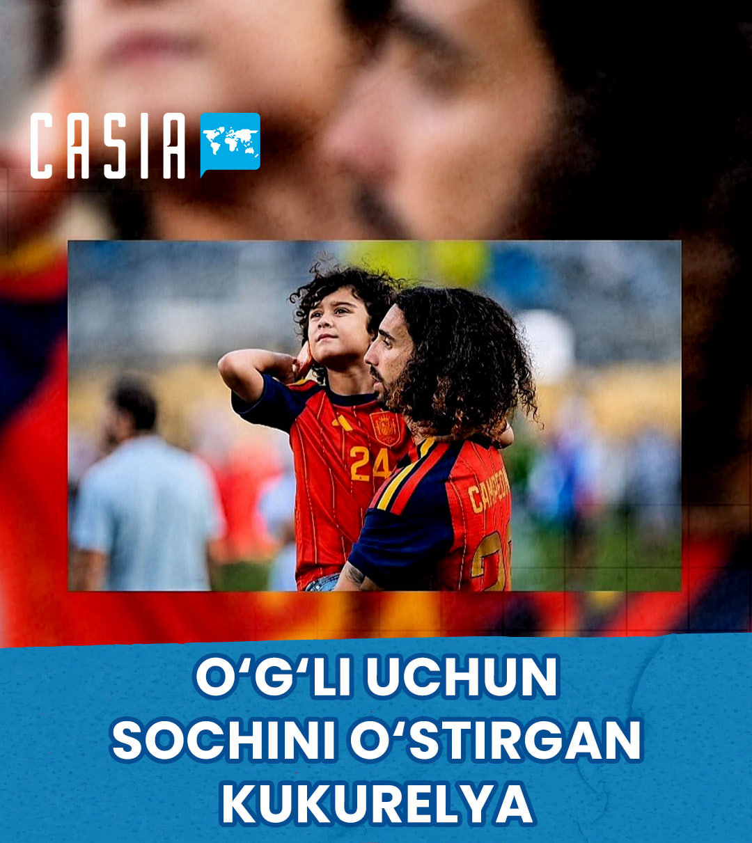 Cucurella grows his hair for his son