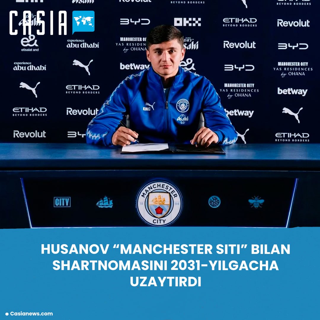 Abdukodir Khusanov extends his contract with Manchester City