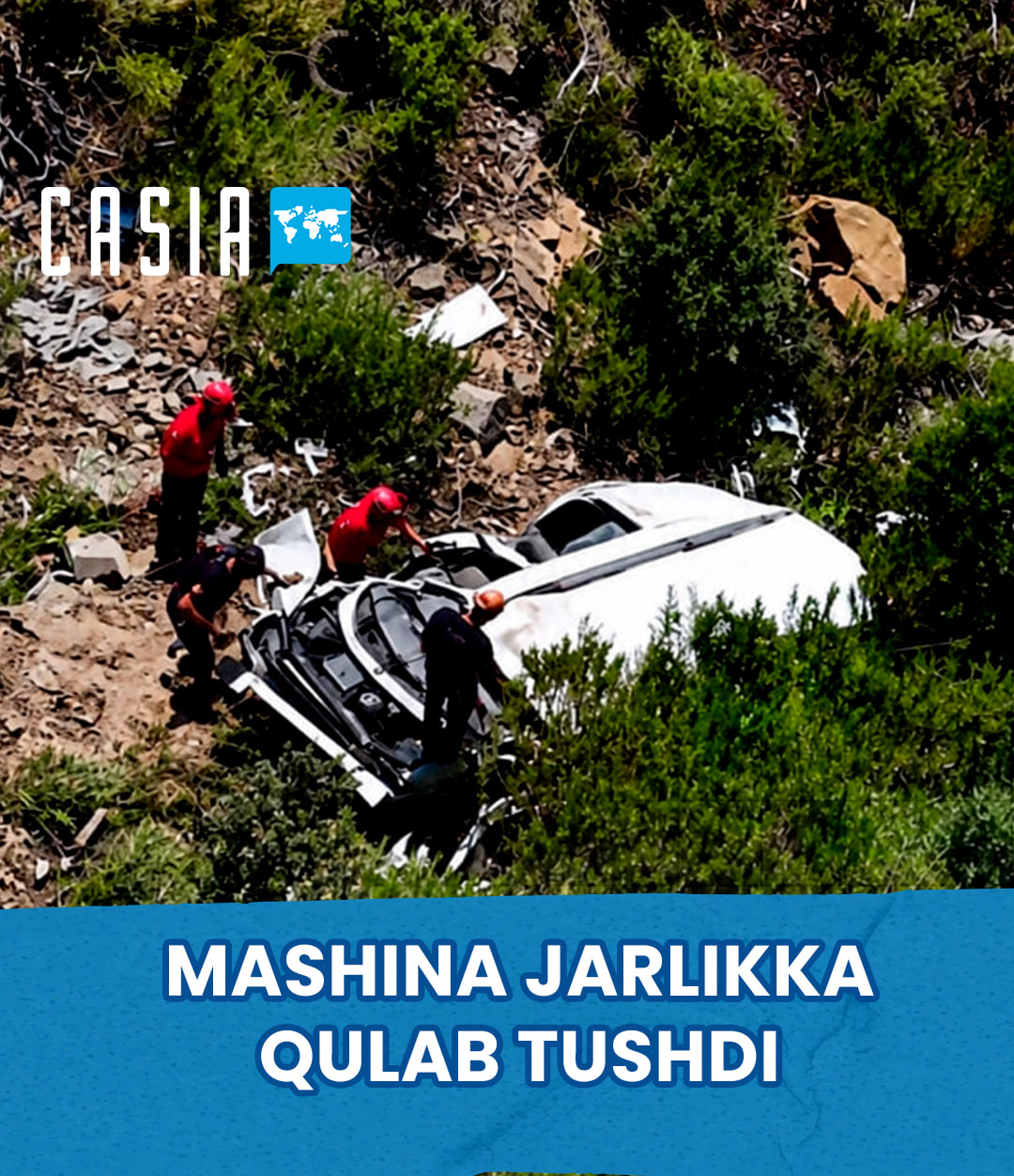 Five killed after car plunges into ravine in Türkiye