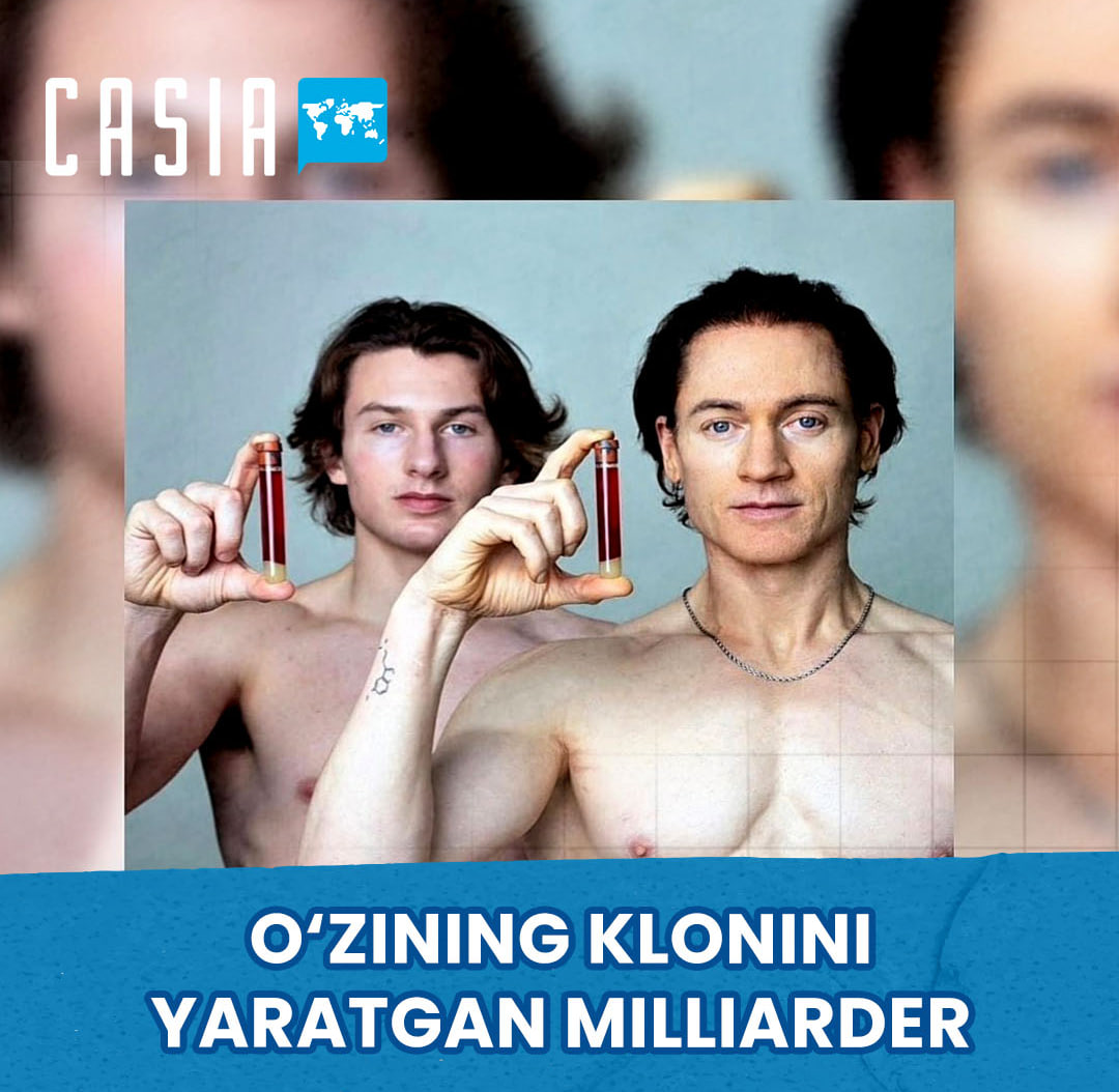 A billionaire has created a clone of himself to stay young.