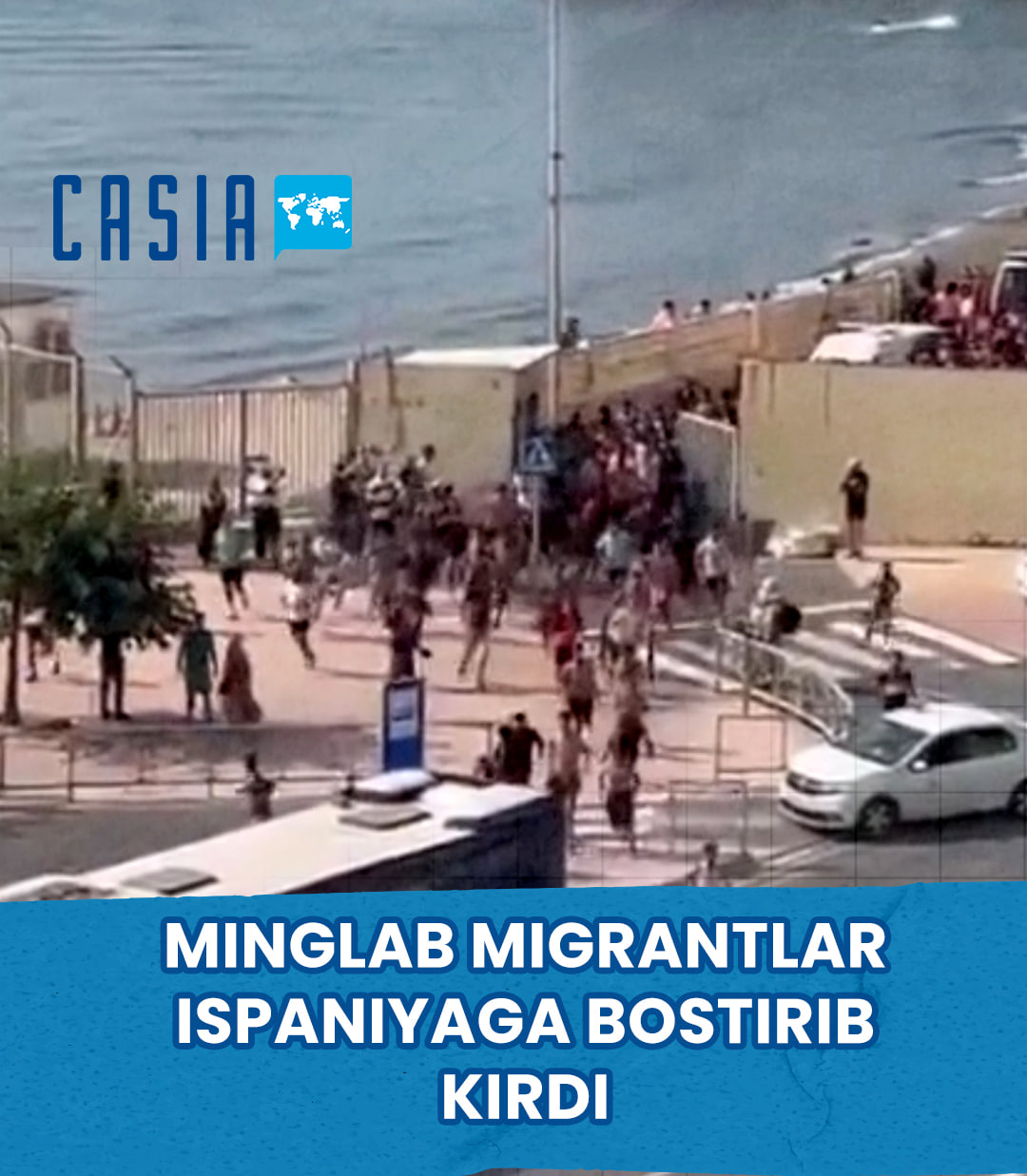 Thousands of migrants reach Spain by sea