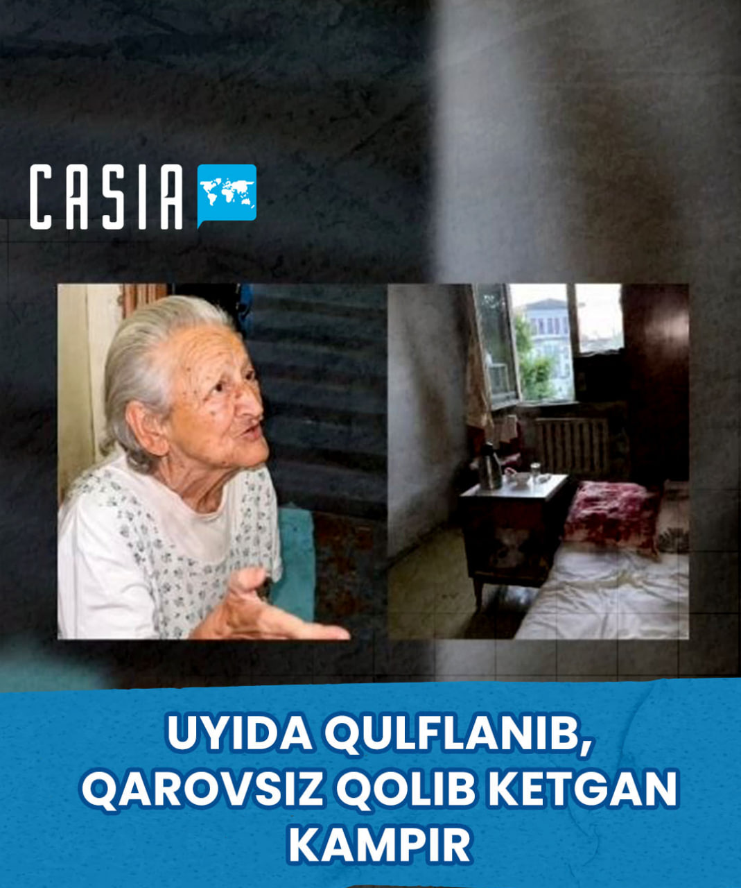 86-year-old woman found locked inside her home in Tashkent