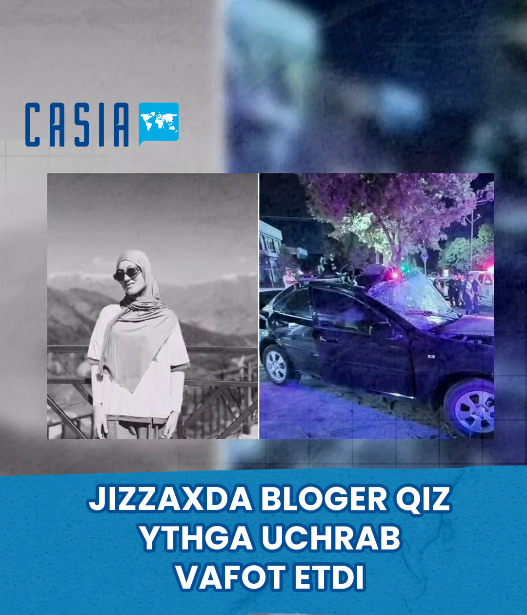 21-year-old blogger dies in traffic accident
