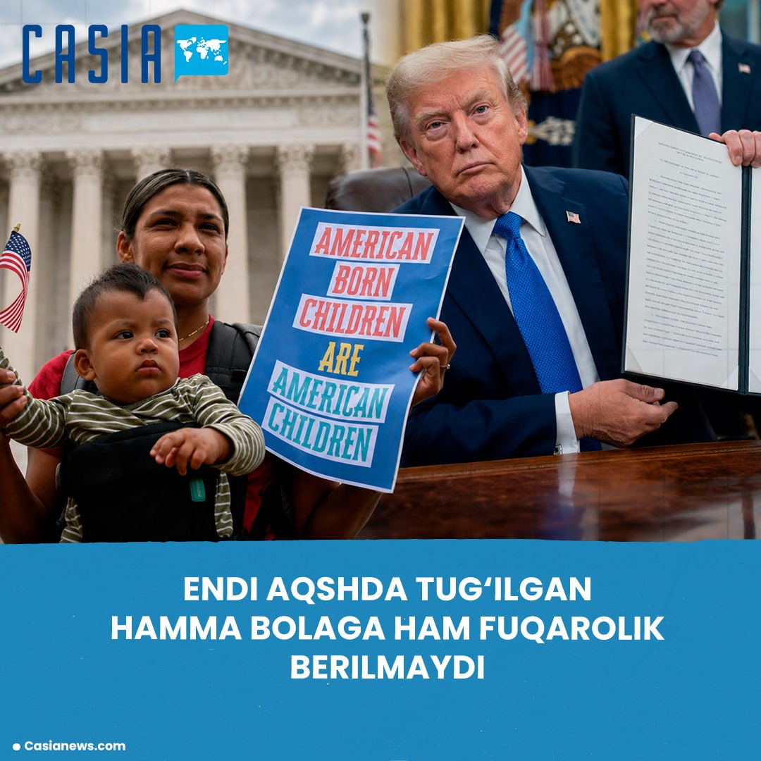 Trump restricts birthright citizenship in the United States