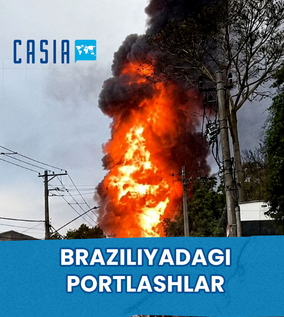 Fire in Brazil triggers explosions in sewer system