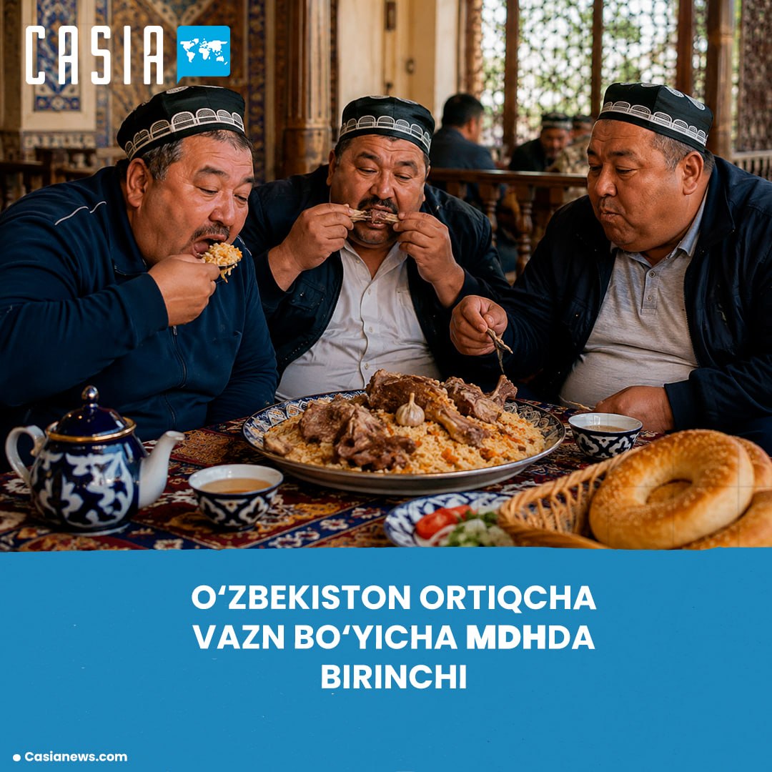 Uzbekistan ranks first in the CIS for overweight prevalence