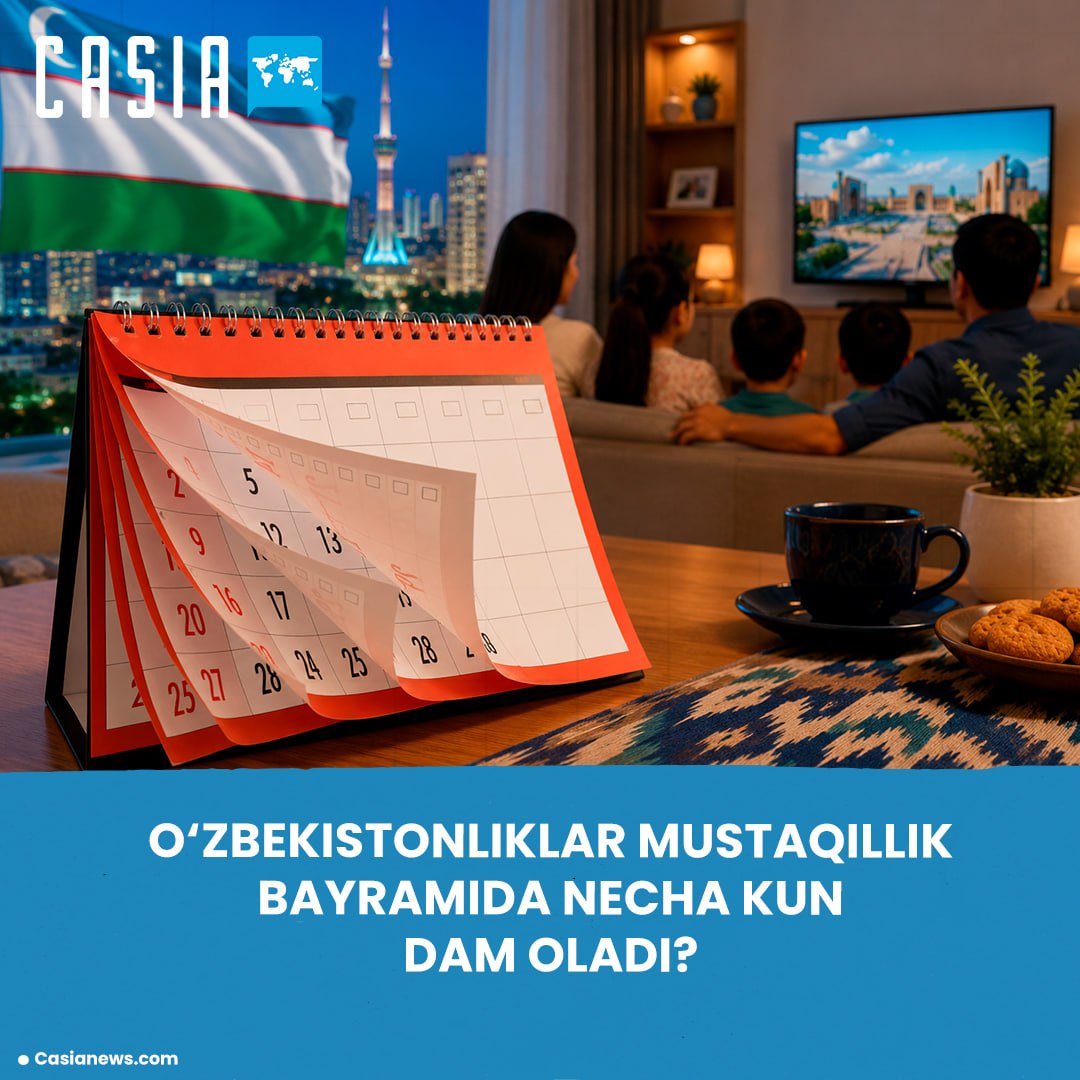 How many days will Uzbeks have off for Independence Day?