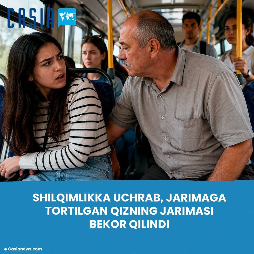 Girl punished for hitting a man who harassed her on a bus acquitted in Namangan