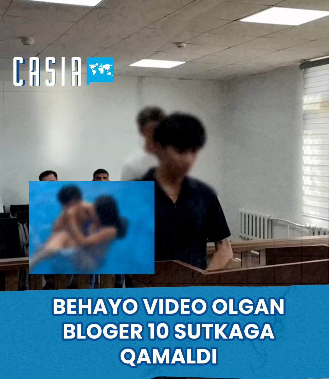 Blogger named Jafar sentenced to 10 days in jail over inappropriate pool video