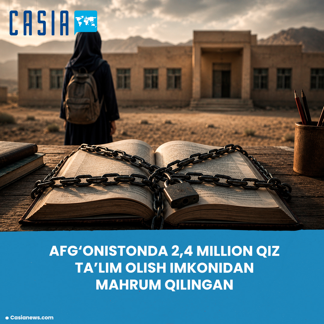 2.4 million girls in Afghanistan denied access to education