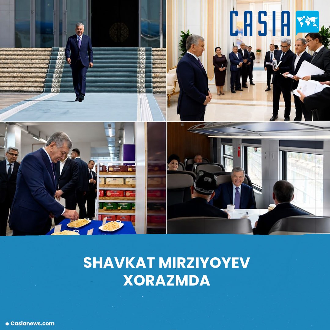 Shavkat Mirziyoyev Visits Khorezm Region
