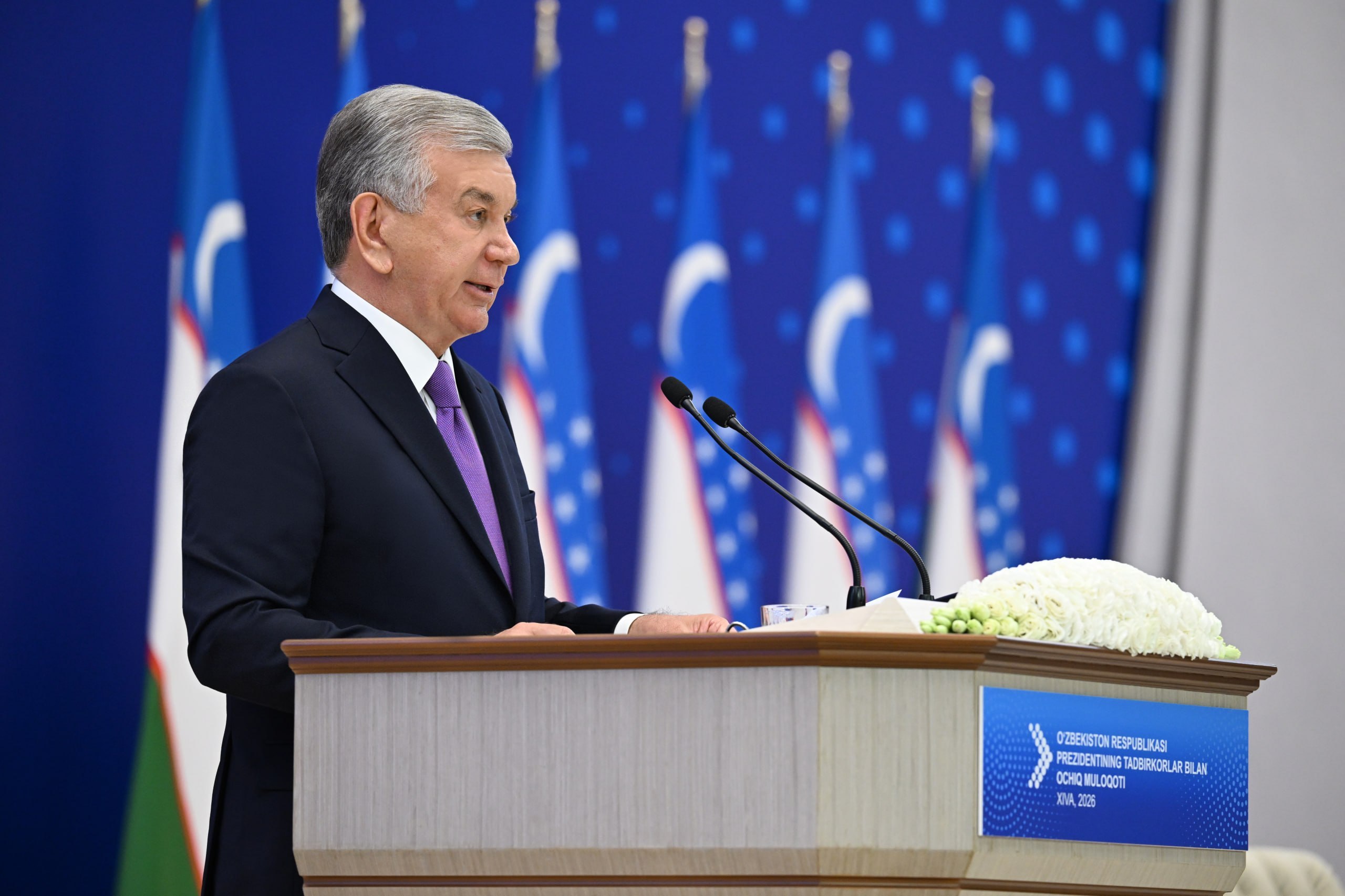 Shavkat Mirziyoyev holds the VI Open Dialogue with Entrepreneurs