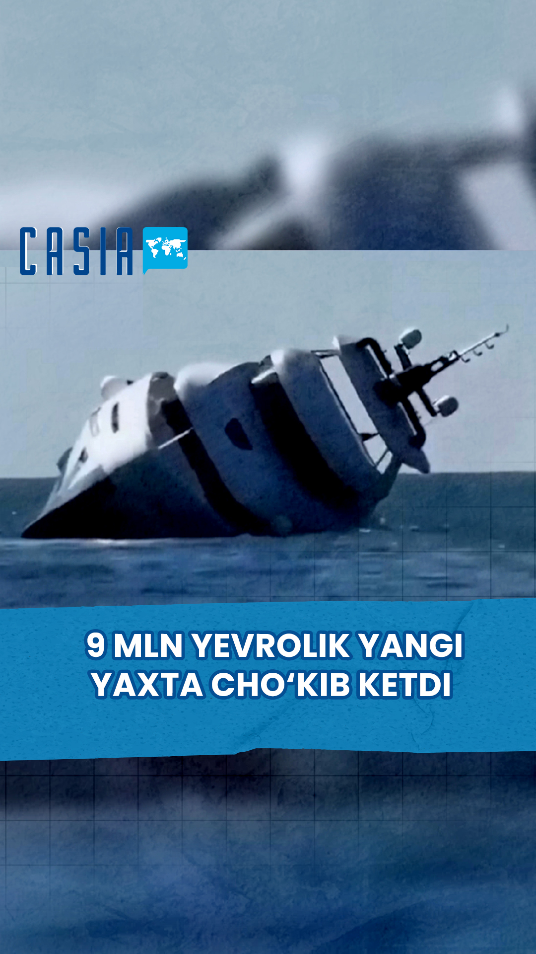 €9 million superyacht sinks just four days after being handed over to new owner