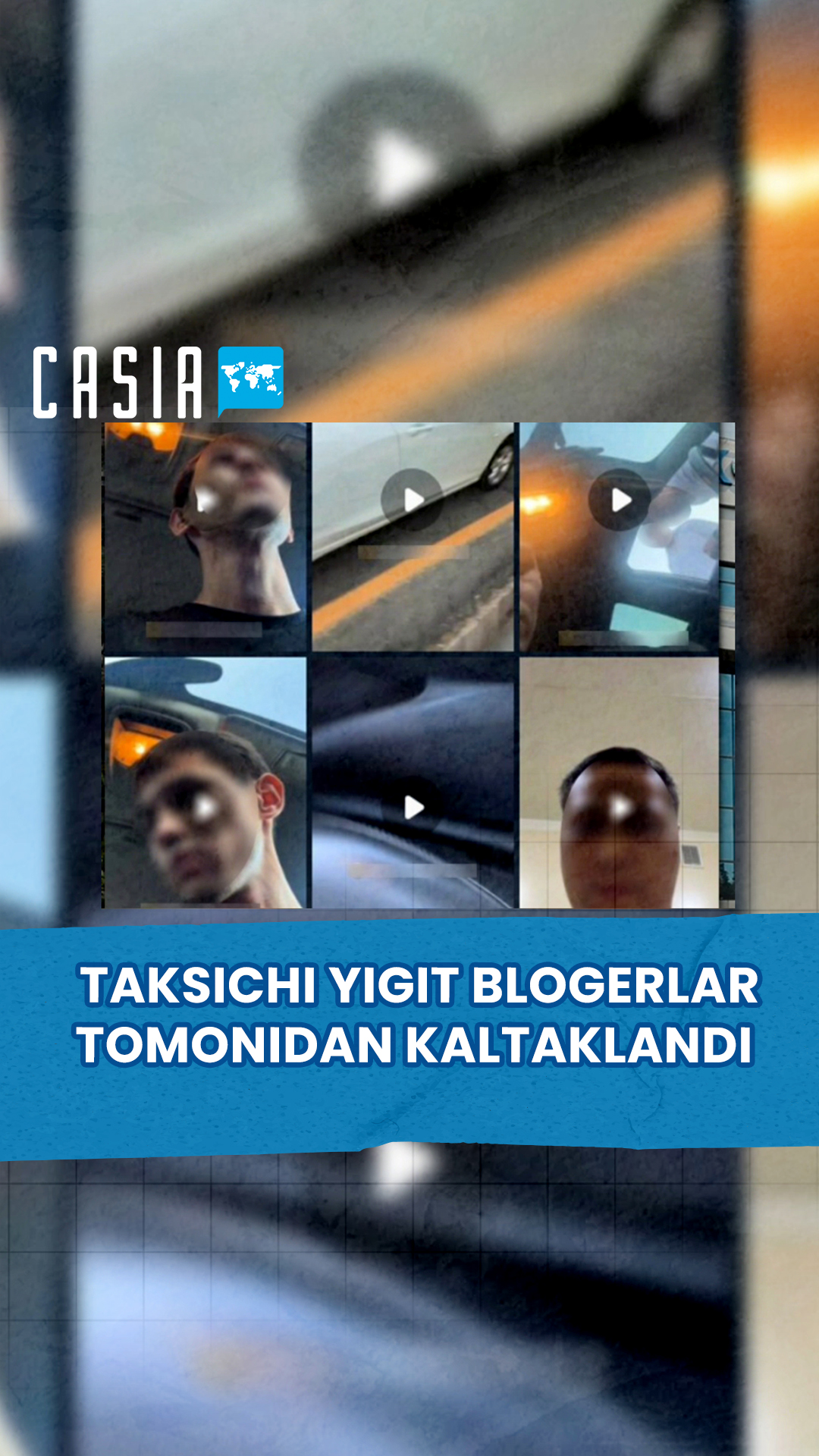 Tashkent taxi driver beaten by bloggers