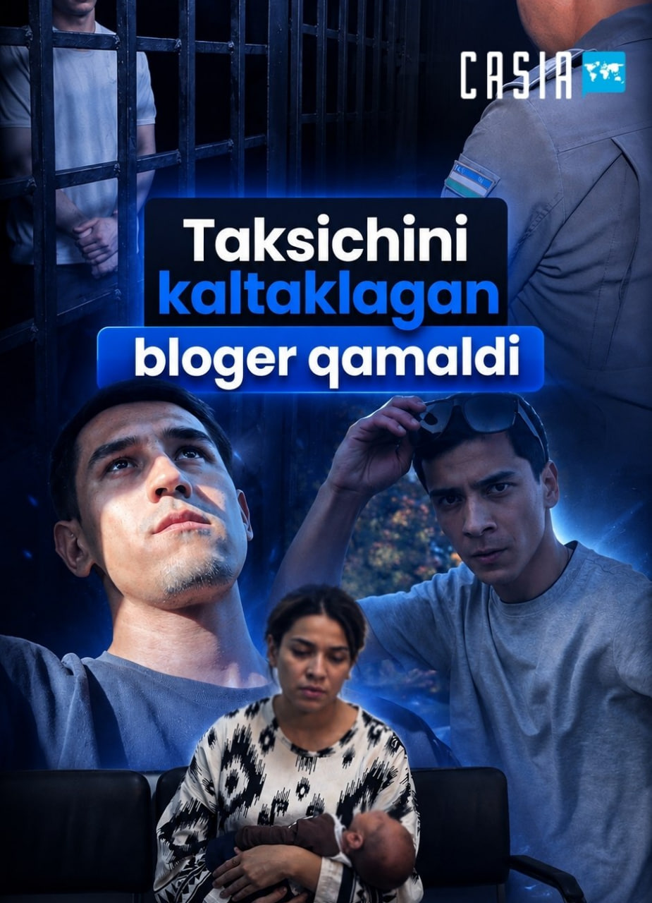 Blogger who beat up a taxi driver in Tashkent has been detained
