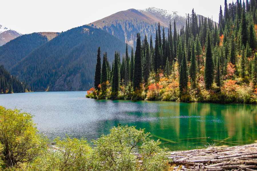 Kolsai Lakes — a wonder nestled among the mountains 🏔️💙