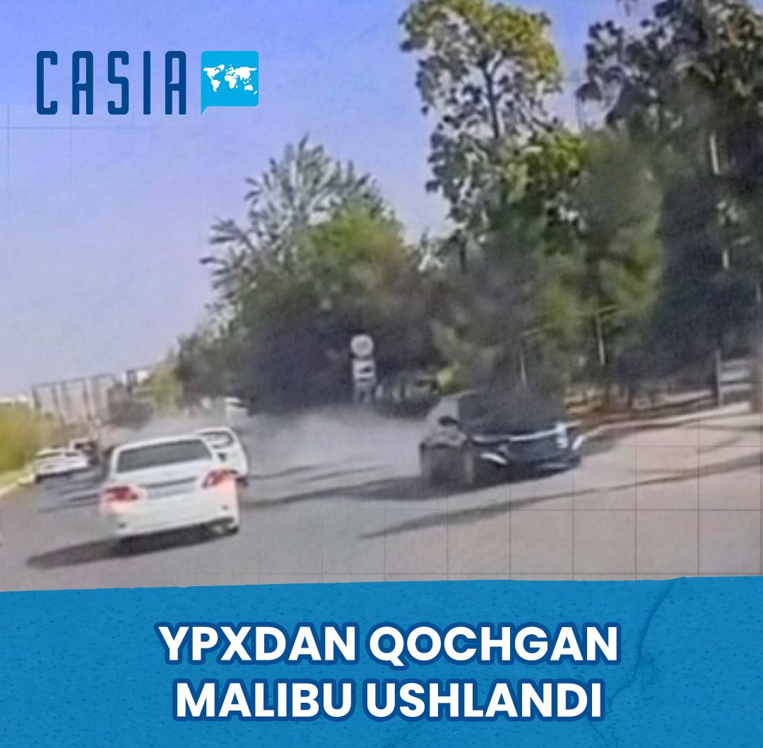 Malibu driver who fled from traffic police in Tashkent apprehended