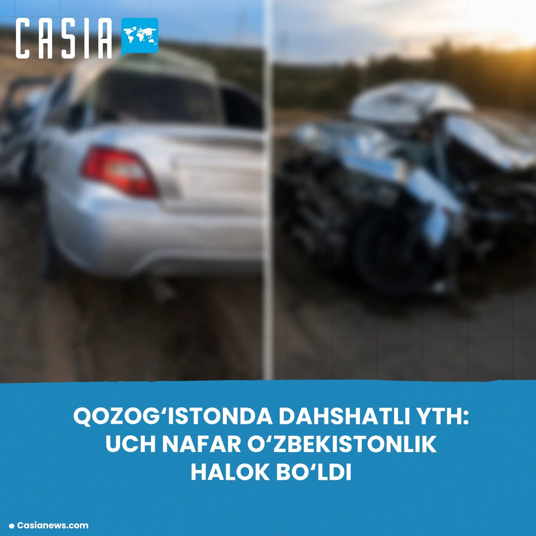 Three Uzbek citizens killed in road accident in Kazakhstan