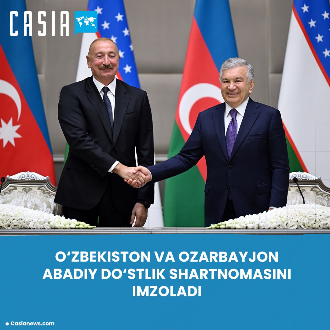 Uzbekistan and Azerbaijan sign Treaty on Eternal Friendship