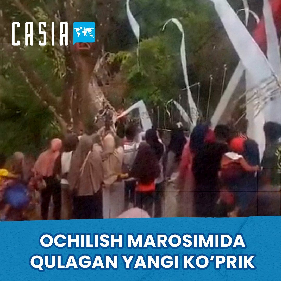 Suspension Bridge Collapses During Opening Ceremony in Indonesia