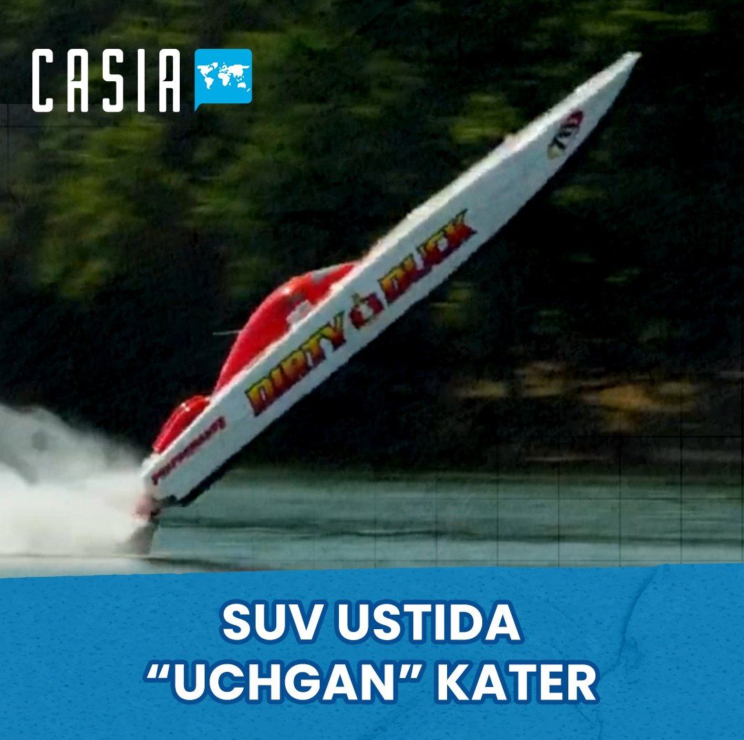 Boat launches into the air at 343 km/h and crashes