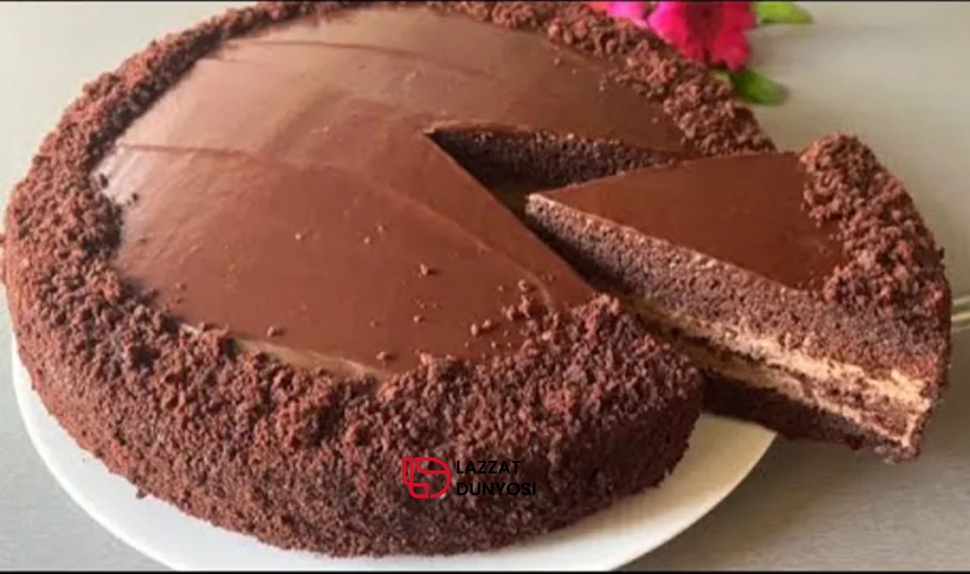 Making a cake in a frying pan 🍰