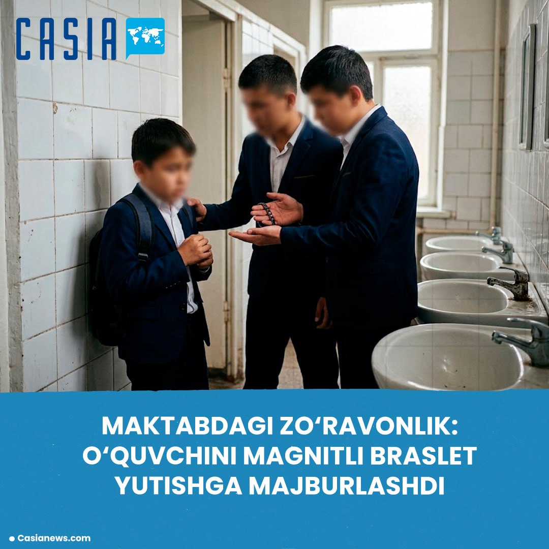 Student in Tashkent Allegedly Forced to Swallow Magnetic Bracelet