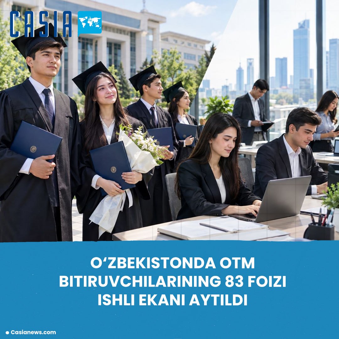 It has been reported that 83 percent of higher education graduates are employed.