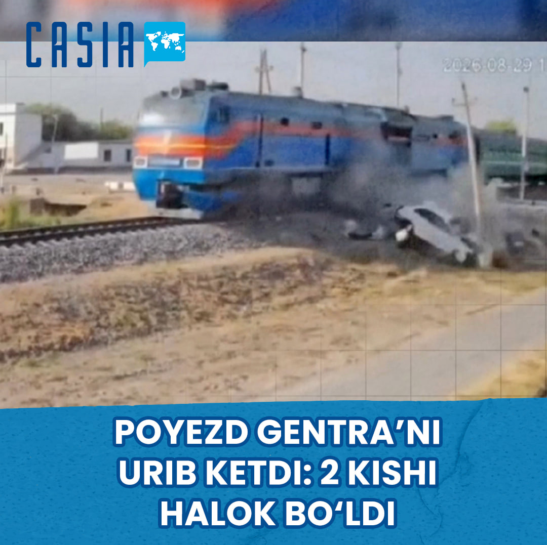 Official details released regarding the train-Gentra collision in Surkhandarya