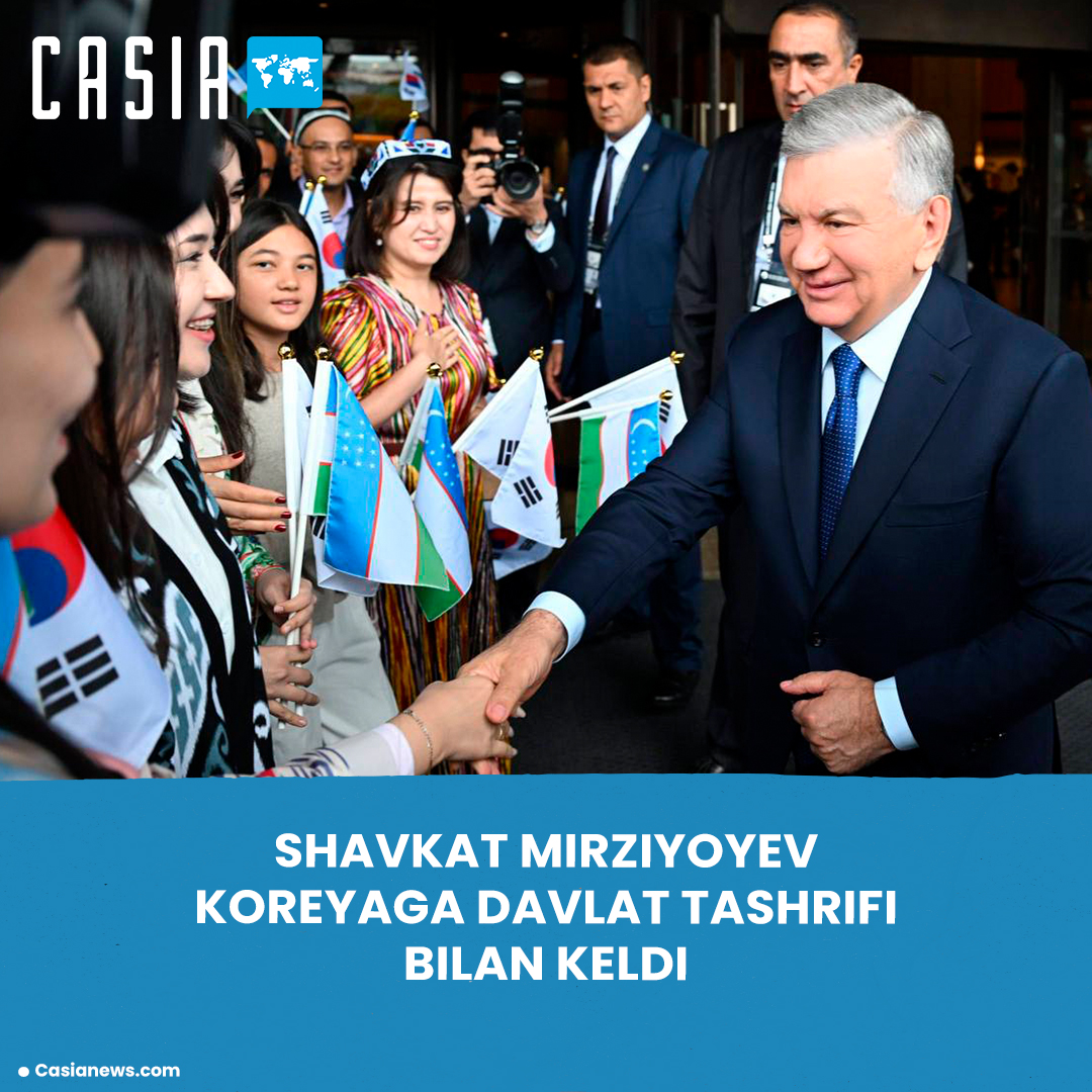 Shavkat Mirziyoyev Arrives in Korea for a State Visit