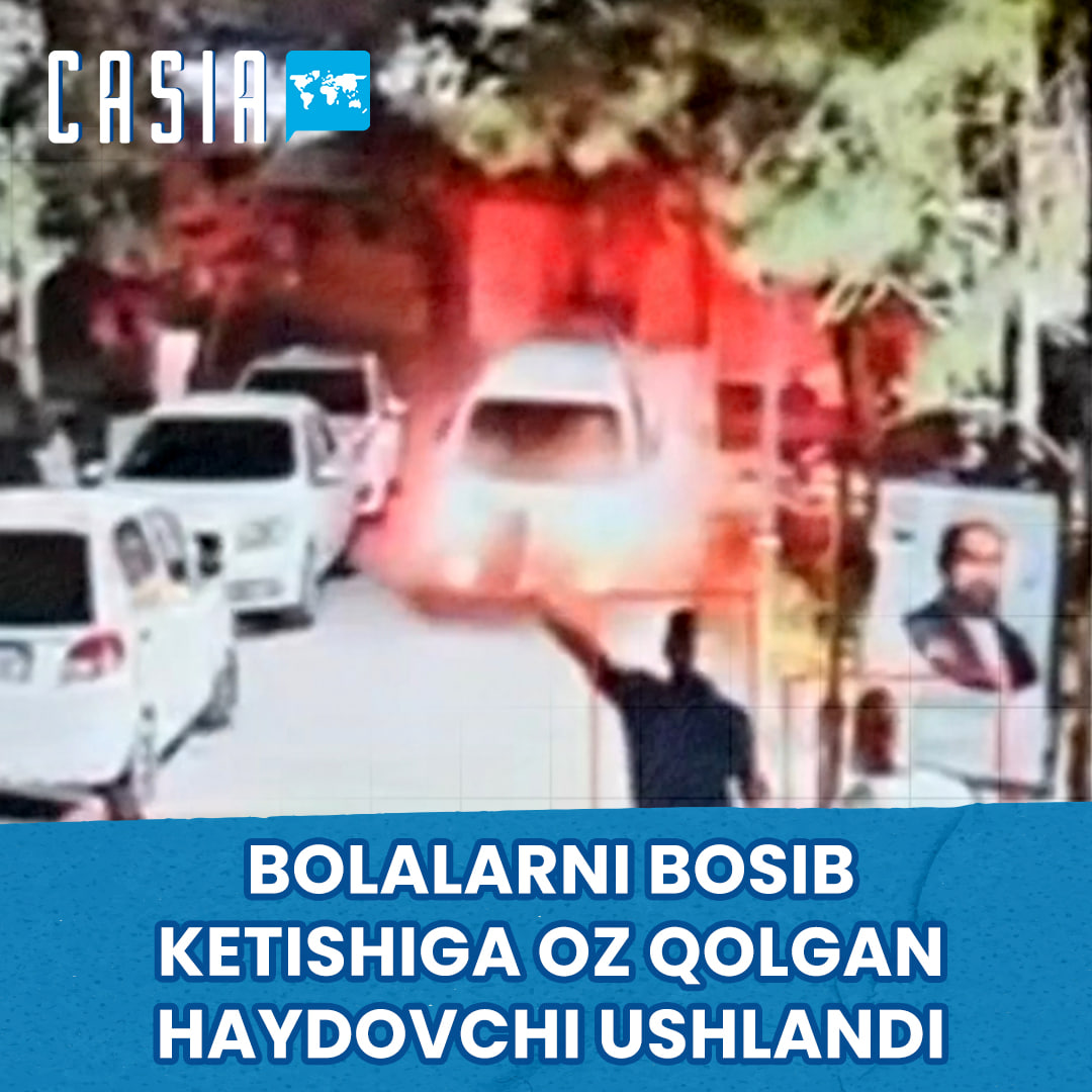 Driver Detained in Kashkadarya After Nearly Running Over Children