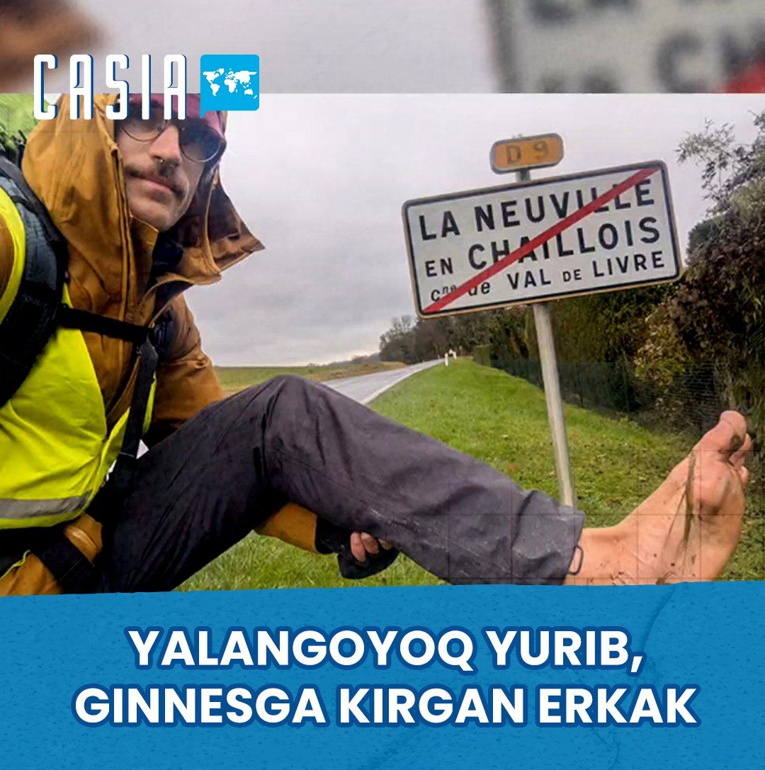 👣 Irish man walks barefoot from Istanbul to Ireland and sets a record