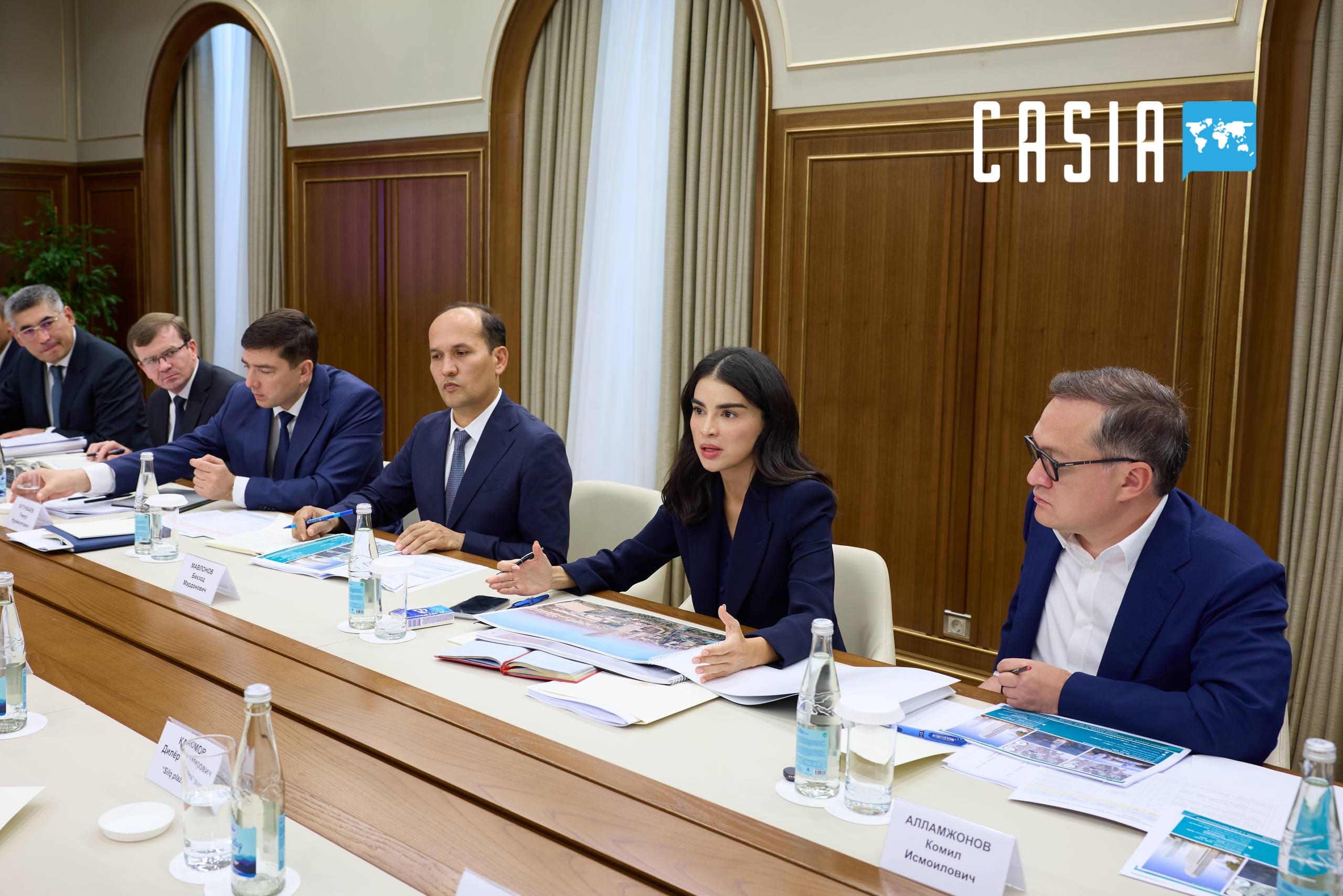 Saida Mirziyoyeva discusses urban planning and environmental issues in Tashkent