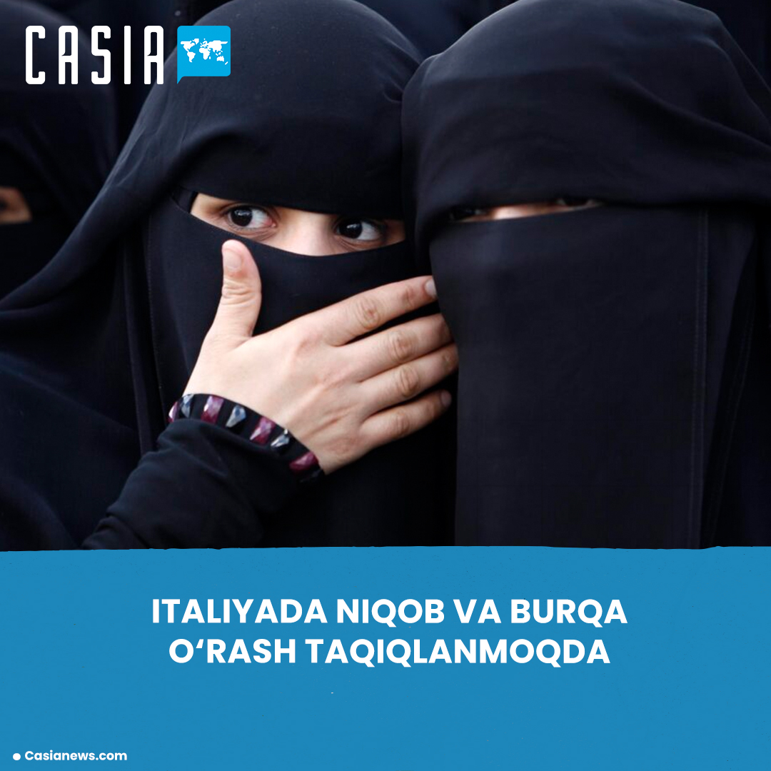 Italy plans to ban the burqa and face masks in schools.