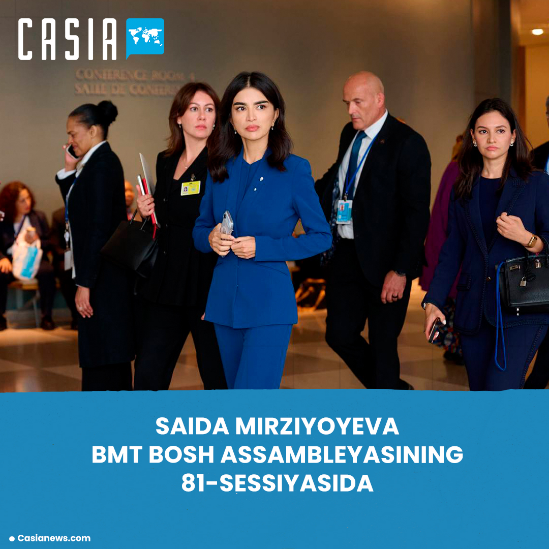 Saida Mirziyoyeva to deliver a speech on behalf of Uzbekistan at the UN General Assembly.
