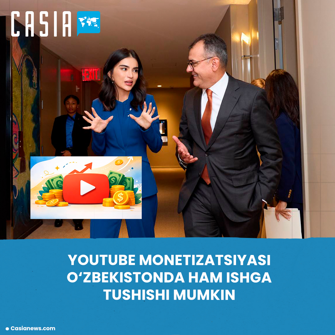 Saida Mirziyoyeva Discusses Launching YouTube Monetization in Uzbekistan with Google Vice President