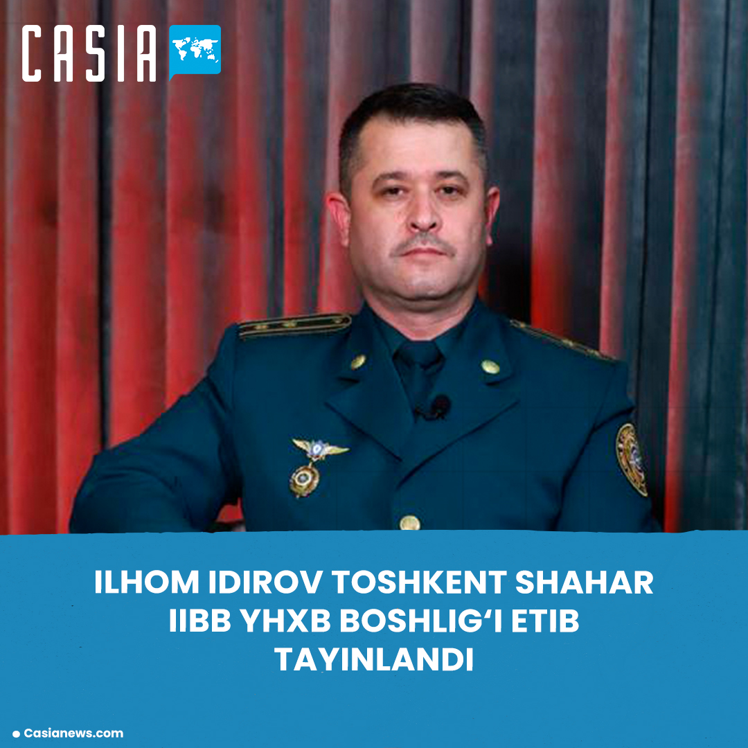 Ilhom Idirov Appointed Head of the Tashkent City Traffic Safety Department