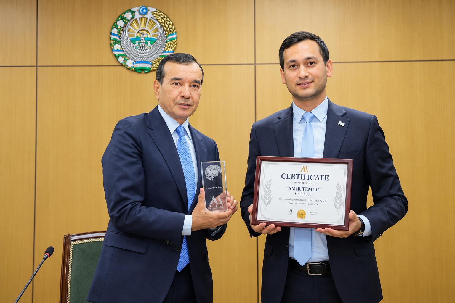 Film About Amir Temur Wins Award at International Competition