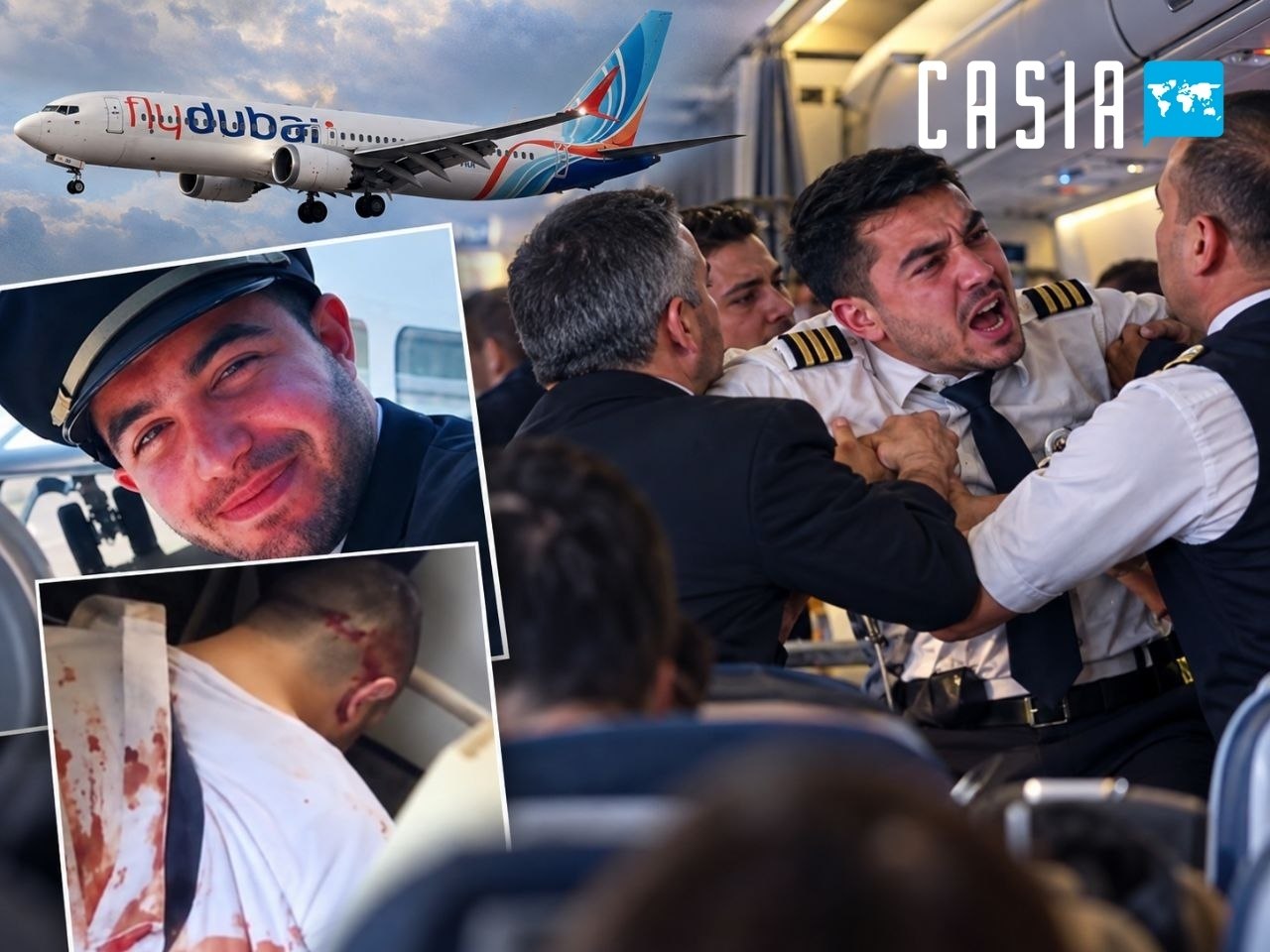Details revealed about the co-pilot who attacked the Flydubai captain