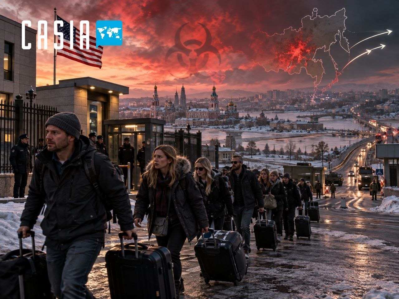 Americans have been advised to leave Russia.