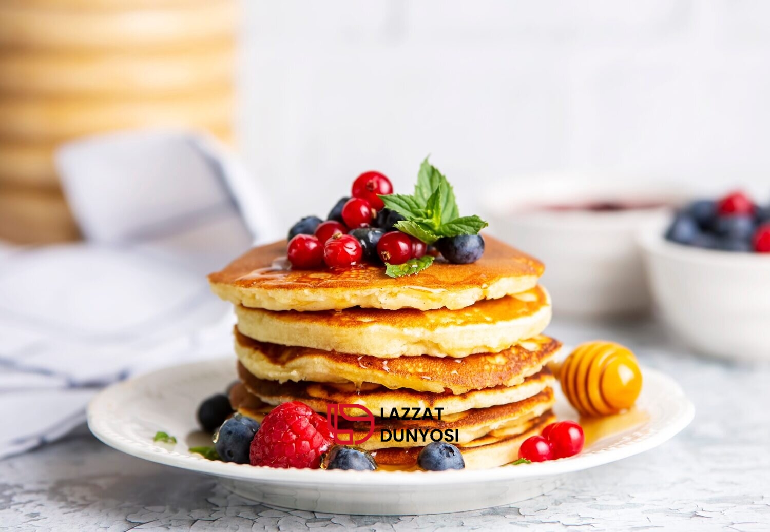 Soft and fluffy pancakes 🥞