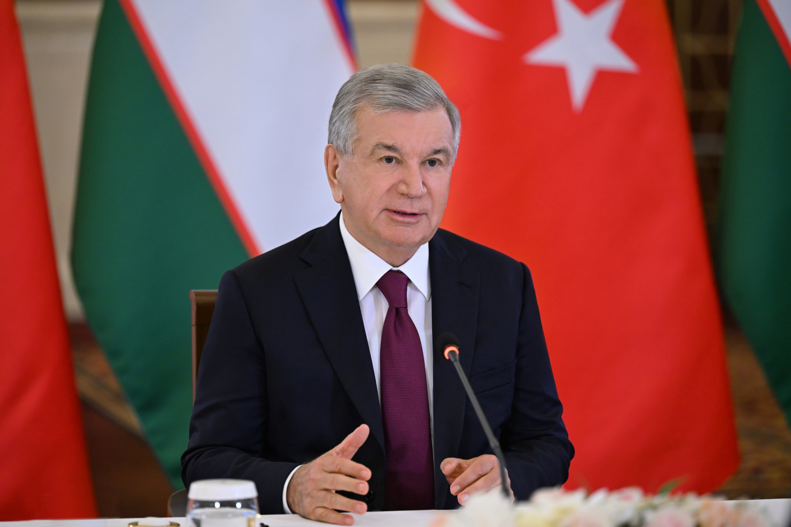 Şavkat Mirziyoyev Turkiyaning yirik kompaniya rahbarlari bilan uçraşdi